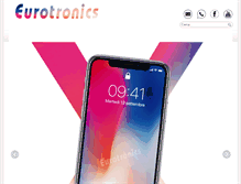 Tablet Screenshot of eurotronics.it